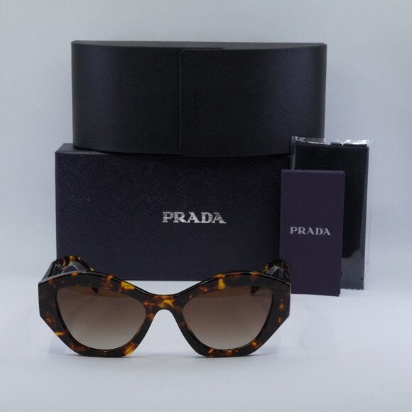 Final Price! Prada PR07YS VAU6S1 Brown Sunglasses - Picture 3 of 12